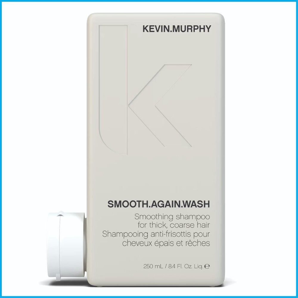 Kevin Murphy SMOOTH.AGAIN.WASH Shampoo 8.4oz Frizz Control for Thick Coarse Hair